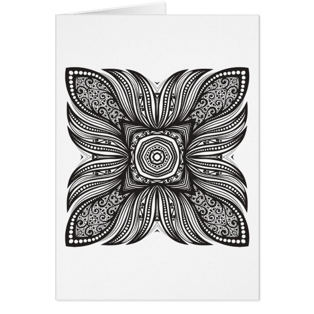 Mooi decor Square Doodle (Voorkant)
