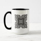 Mooi decor Square Doodle Mok (Links)