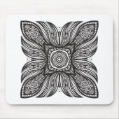 Mooi decor Square Doodle Muismat (Voorkant)