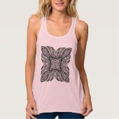 Mooi decor Square Doodle Tanktop (Voorkant)