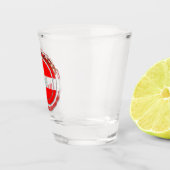 Mooi Denemarken Shot Glass! Glas (Rechts)