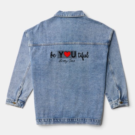 Mooi denim jacket (Achterkant)