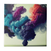 Mooi design rook effect modern tegeltje (Voorkant)