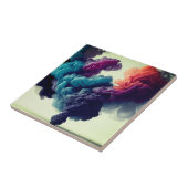 Mooi design rook effect modern tegeltje (Zijkant)