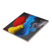 Mooi design rook effect modern tegeltje (Zijkant)