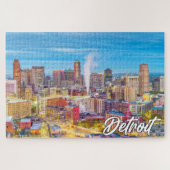 Mooi Detroit, Michigan, Verenigde Staten Legpuzzel (Horizontaal)