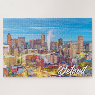 Mooi Detroit, Michigan, Verenigde Staten Legpuzzel
