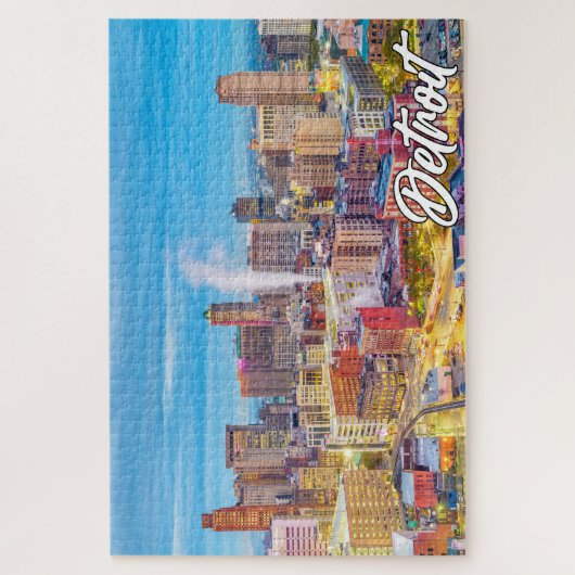 Mooi Detroit, Michigan, Verenigde Staten Legpuzzel (Verticaal)