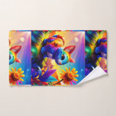 Mooi dier drie bad handdoek (Handdoek)