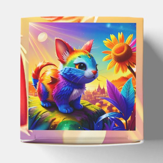 Mooi dier drie bedankdoosjes (Bovenkant)