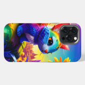 Mooi dier drie iPhone hoesje (Achterkant horizontaal)