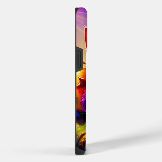 Mooi dier drie iPhone hoesje (Rechterkant)