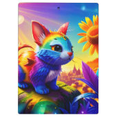 Mooi dier drie klembord (Achterkant)