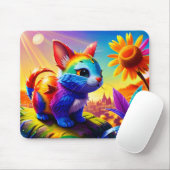Mooi dier drie muismat (Met muis)