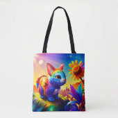 Mooi dier drie tote bag (Voorkant)