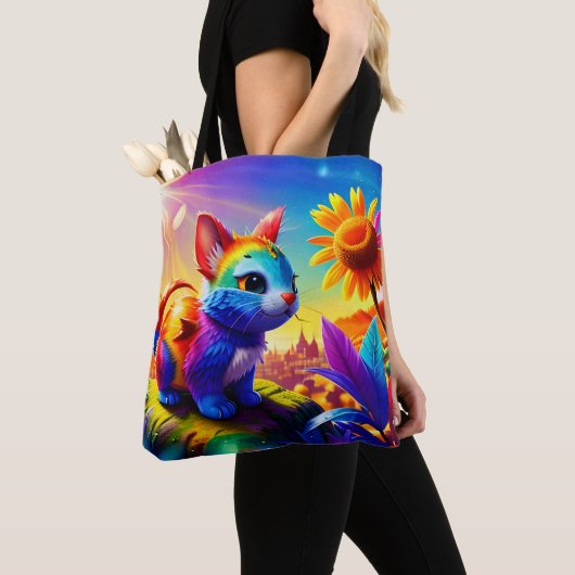 Mooi dier drie tote bag (Dichtbij)