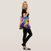 Mooi dier drie tote bag (Op model)