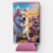 Mooi dier vier seltzer blikjeskoeler (Achterkant)