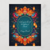 Mooi Diwali briefkaart (Voorkant)