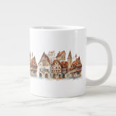 Mooi dorpje grote koffiekop (Rechts)