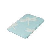 Mooi Dragonfly Blue Pattern Badmat (Gekanteld)