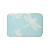 Mooi Dragonfly Blue Pattern Badmat (Voorkant)