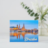 Mooi Dresden, Duitsland Briefkaart (Staand voorkant)