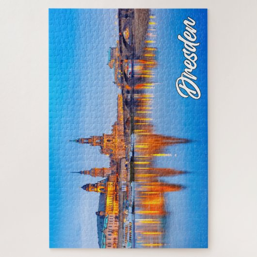 Mooi Dresden, Duitsland Legpuzzel (Verticaal)