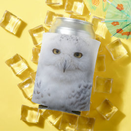 Mooi, drommelig en Serene Snowy Owl Blikjeskoeler