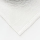 Mooi, drommelig en Serene Snowy Owl Fleece Deken (Hoek)