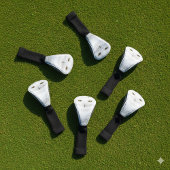 Mooi, drommelig en Serene Snowy Owl Golfheadcover