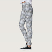 Mooi, drommelig en Serene Snowy Owl Leggings (Links)