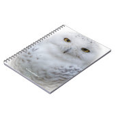 Mooi, drommelig en Serene Snowy Owl Notitieboek (Linkerzijde)