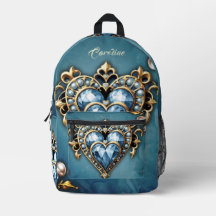Mooi edel blauw hart.