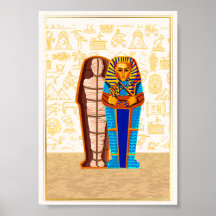 Mooi Egyptisch kunst muur Poster