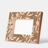 Mooi Elegant Bladpatroon Klasse Bloemmotief Gegraveerde Lijstjes (Links)