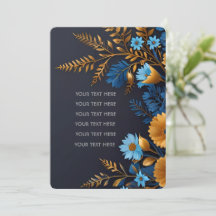 Mooi elegant bruiloft uitnodiging ontwerp