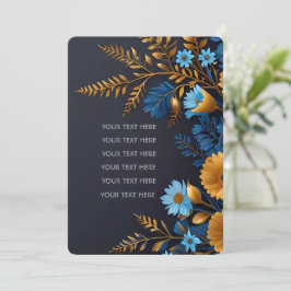 Mooi elegant bruiloft uitnodiging ontwerp