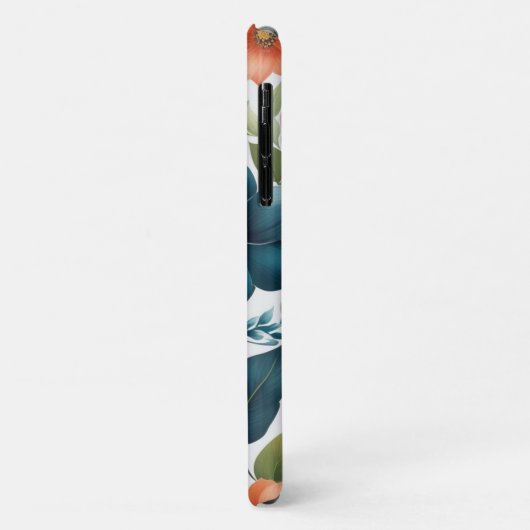 Mooi, Elegant en Kleurrijk Bloemenpatroon Case-Mate iPhone Case (Achterkant/links)