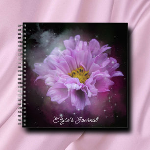 Mooi Elegant Roze Bloem Journaal Notitieboek