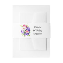 Mooi Elegant Waterverf Bloemenboeket 