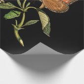 Mooi - elegantie - vlinder - ventilator cadeaupapier (Hoek)