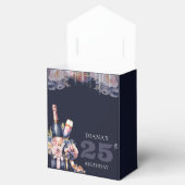 Mooi elk jaar verjaardag gepersonaliseerd bedankdoosjes (Geopend)