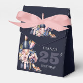 Mooi elk jaar verjaardag gepersonaliseerd bedankdoosjes (Voorkant Zijde)