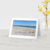 Mooi, elke dag is een geschenk van God, Kaart (Gele Bloem)