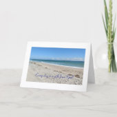 Mooi, elke dag is een geschenk van God, Kaart (Voorkant)