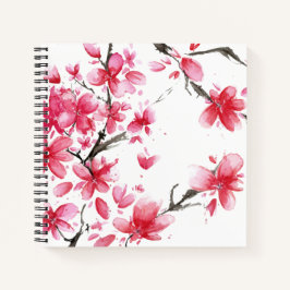 Mooi en elegant Cherry Blossom Guestbook Notitieboek