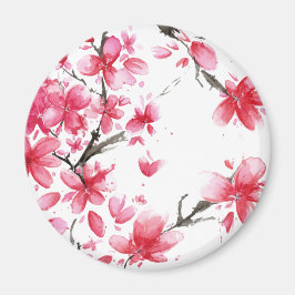 Mooi en elegant Cherry Blossom | Magneet