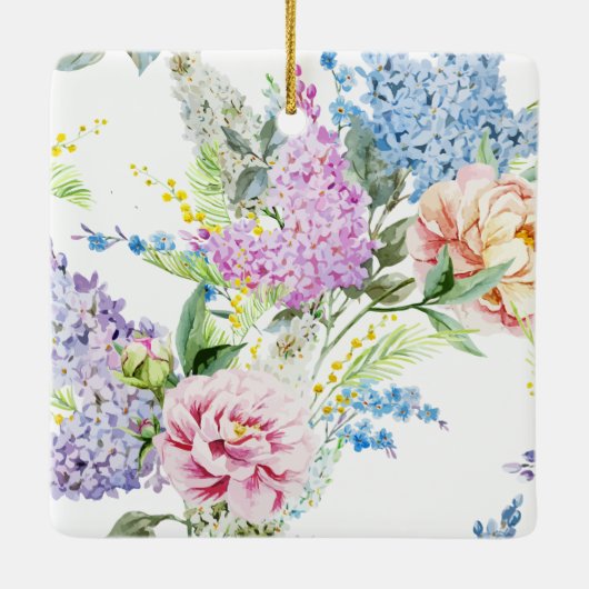 Mooi en elegant handschrift | Versiering Keramisch Ornament (Achterkant)