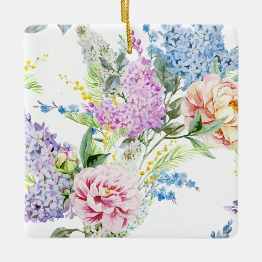 Mooi en elegant handschrift | Versiering Keramisch Ornament (Voorkant)